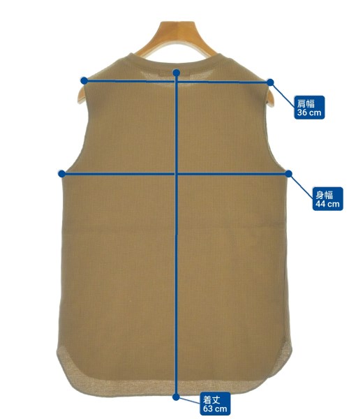 JOURNAL STANDARD relume（ジャーナルスタンダードレリューム）ノースリーブ 茶 サイズ:F レディース/2200674981041