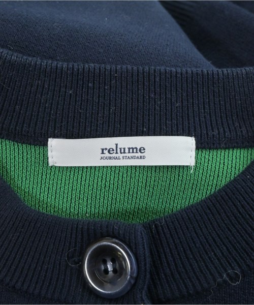 JOURNAL STANDARD relume（ジャーナルスタンダードレリューム）カーディガン 紺 サイズ:F レディース/2200680103031