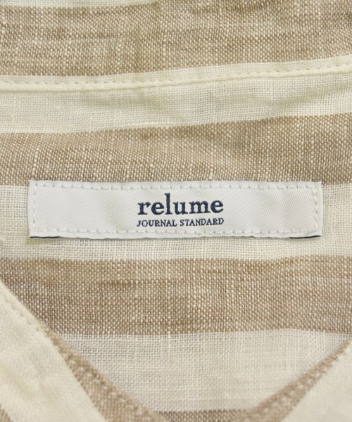 JOURNAL STANDARD relume（ジャーナルスタンダードレリューム）カジュアルシャツ 白 サイズ:F レディース/2200676297102