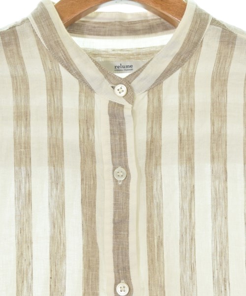 JOURNAL STANDARD relume（ジャーナルスタンダードレリューム）カジュアルシャツ 白 サイズ:F レディース/2200676297102
