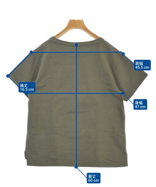JOURNAL STANDARD relume（ジャーナルスタンダードレリューム）Tシャツ・カットソー カーキ サイズ:F レディース/2200680461018