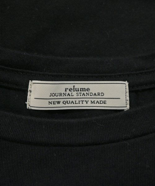 JOURNAL STANDARD relume（ジャーナルスタンダードレリューム）Tシャツ・カットソー 黒 サイズ:F レディース/2200680461025