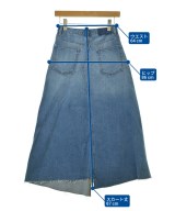 JOURNAL STANDARD relume（ジャーナルスタンダードレリューム）ロング・マキシ丈スカート 青 サイズ:38(M位) レディース/2200666197016