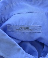 JOURNAL STANDARD relume（ジャーナルスタンダードレリューム）カジュアルシャツ 青 サイズ:F レディース/2200675276047