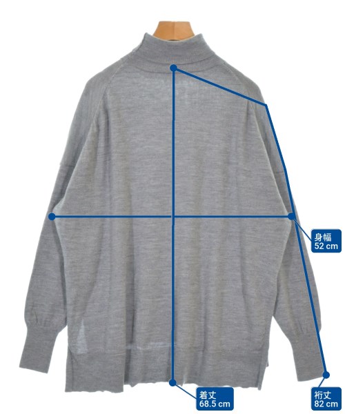 JOURNAL STANDARD relume（ジャーナルスタンダードレリューム）ニット・セーター グレー サイズ:F レディース/2200675276085