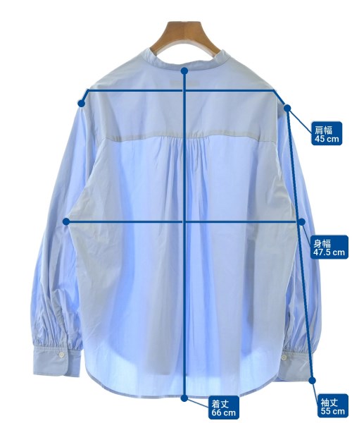 JOURNAL STANDARD relume（ジャーナルスタンダードレリューム）ブラウス 青 サイズ:F レディース/2200676447033