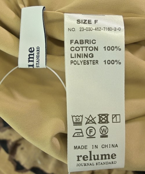 JOURNAL STANDARD relume（ジャーナルスタンダードレリューム）その他 ベージュ サイズ:F レディース/2200677016122