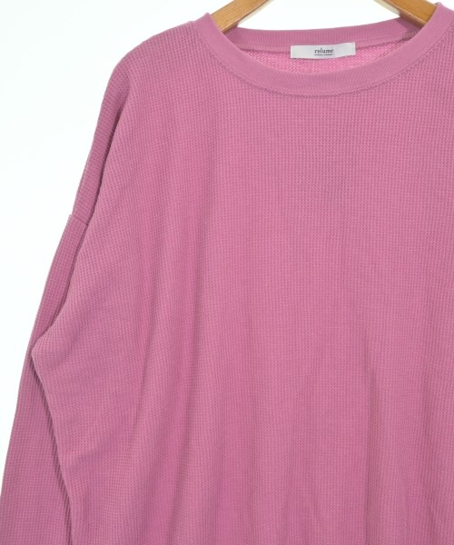JOURNAL STANDARD relume（ジャーナルスタンダードレリューム）Tシャツ・カットソー ピンク サイズ:F レディース/2200674805064