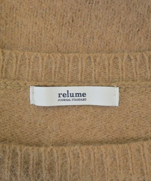 JOURNAL STANDARD relume（ジャーナルスタンダードレリューム）ニット・セーター ベージュ サイズ:F レディース/2200676093018