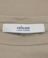 JOURNAL STANDARD relume（ジャーナルスタンダードレリューム）Tシャツ・カットソー ベージュ サイズ:F レディース/2200681764279