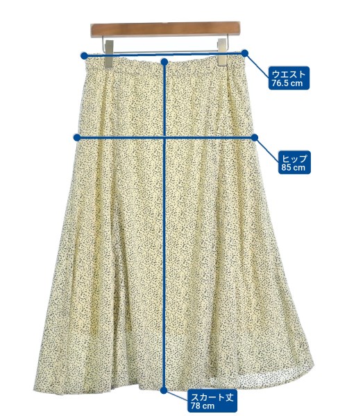 JOURNAL STANDARD relume（ジャーナルスタンダードレリューム）ロング・マキシ丈スカート ベージュ サイズ:F レディース/2200676099126