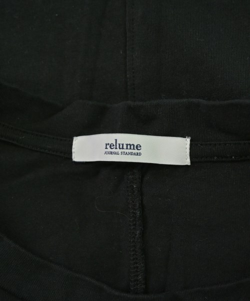 JOURNAL STANDARD relume（ジャーナルスタンダードレリューム）Tシャツ・カットソー 黒 サイズ:F レディース/2200679329053