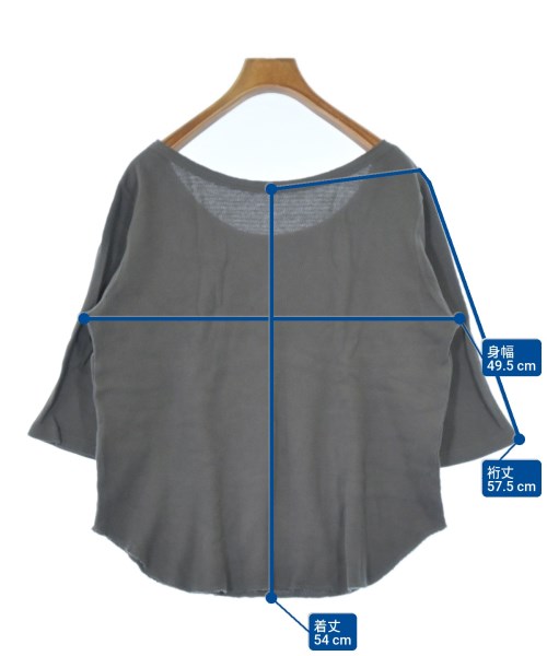JOURNAL STANDARD relume（ジャーナルスタンダードレリューム）Tシャツ・カットソー グレー サイズ:F レディース/2200681273337