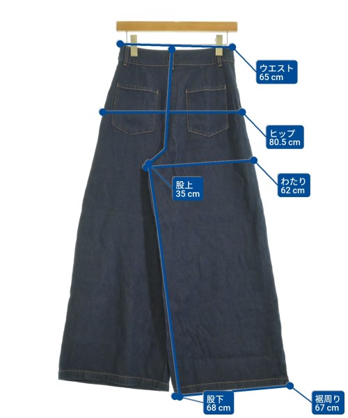 JOURNAL STANDARD relume（ジャーナルスタンダードレリューム）デニムパンツ 紺 サイズ:38(M位) レディース/2200682099189