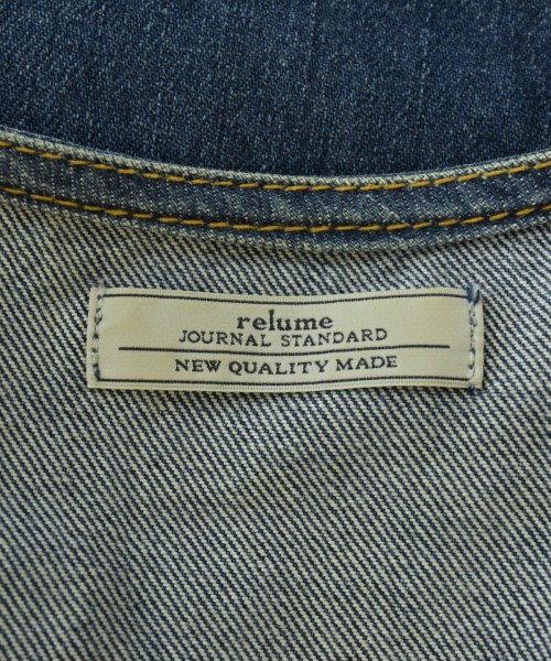 JOURNAL STANDARD relume（ジャーナルスタンダードレリューム）デニムジャケット 青 サイズ:F レディース/2200688064082