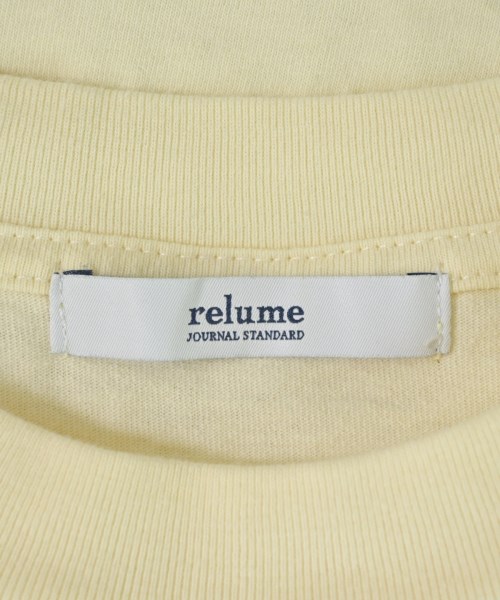JOURNAL STANDARD relume（ジャーナルスタンダードレリューム）Tシャツ・カットソー 黄 サイズ:XS レディース/2200688934033
