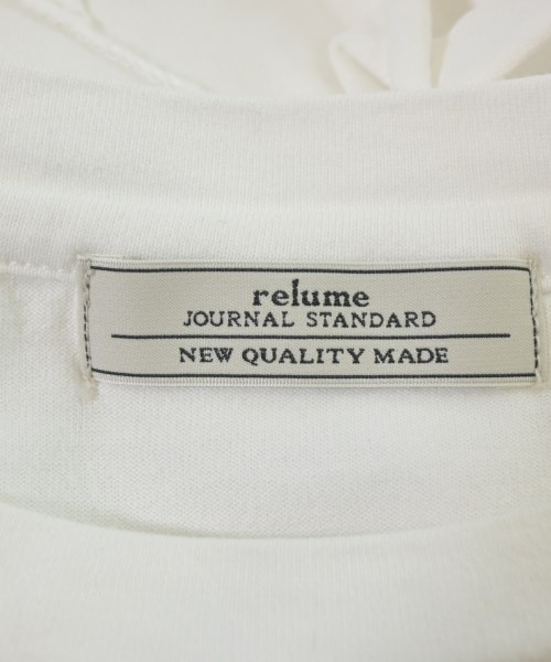 JOURNAL STANDARD relume（ジャーナルスタンダードレリューム）Tシャツ・カットソー 白 サイズ:F レディース/2200688955052