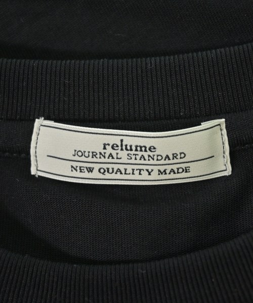 JOURNAL STANDARD relume（ジャーナルスタンダードレリューム）Tシャツ・カットソー 黒 サイズ:F レディース/2200690120103