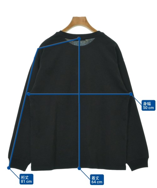 JOURNAL STANDARD relume（ジャーナルスタンダードレリューム）Tシャツ・カットソー 黒 サイズ:F レディース/2200690120103