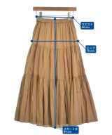 JOURNAL STANDARD relume（ジャーナルスタンダードレリューム）ロング・マキシ丈スカート 茶 サイズ:F レディース/2200690876048