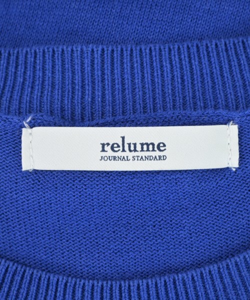 JOURNAL STANDARD relume（ジャーナルスタンダードレリューム）ワンピース 青 サイズ:F レディース/2200690876055