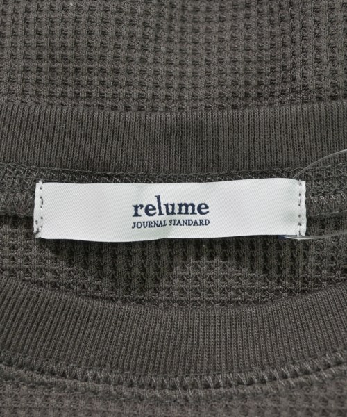JOURNAL STANDARD relume（ジャーナルスタンダードレリューム）Tシャツ・カットソー グレー サイズ:F レディース/2200689596025