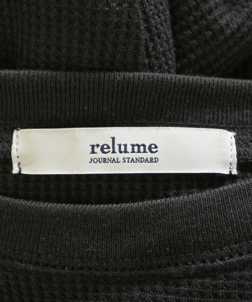 JOURNAL STANDARD relume（ジャーナルスタンダードレリューム）Tシャツ・カットソー 黒 サイズ:F レディース/2200689596032