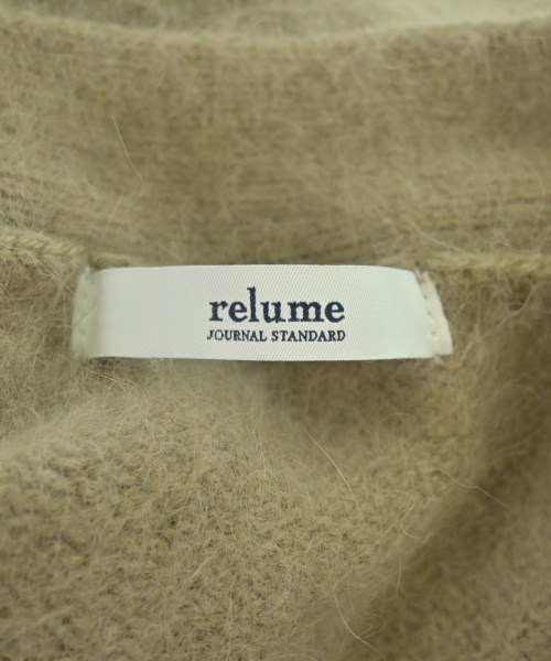 JOURNAL STANDARD relume（ジャーナルスタンダードレリューム）カーディガン ベージュ サイズ:F レディース/2200690395082
