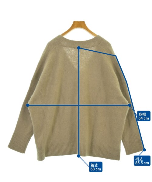 JOURNAL STANDARD relume（ジャーナルスタンダードレリューム）カーディガン ベージュ サイズ:F レディース/2200690395082