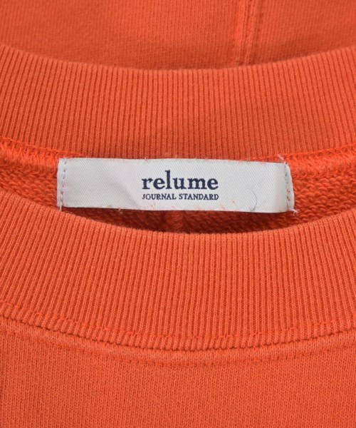 JOURNAL STANDARD relume（ジャーナルスタンダードレリューム）スウェット オレンジ サイズ:F レディース/2200690395129