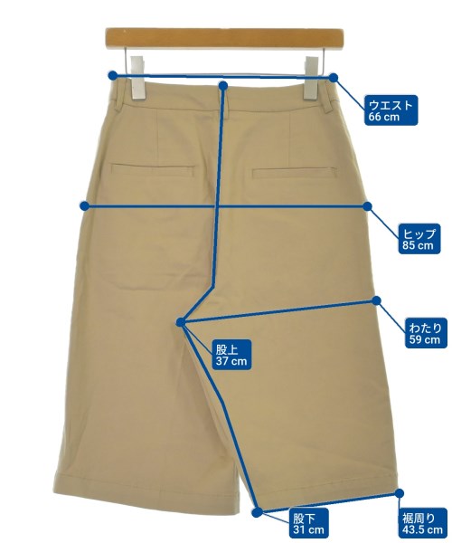 JOURNAL STANDARD relume（ジャーナルスタンダードレリューム）ショートパンツ ベージュ サイズ:38(M位) レディース/2200688122157