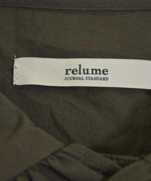 JOURNAL STANDARD relume（ジャーナルスタンダードレリューム）カジュアルシャツ 茶 サイズ:F レディース/2200688122485