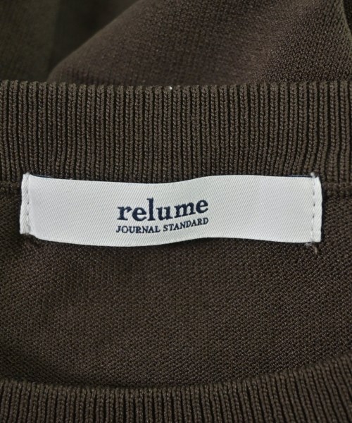 JOURNAL STANDARD relume（ジャーナルスタンダードレリューム）ニット・セーター 茶 サイズ:F レディース/2200688916015