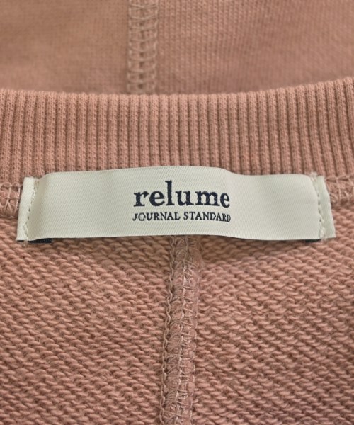 JOURNAL STANDARD relume（ジャーナルスタンダードレリューム）スウェット ピンク サイズ:F レディース/2200691746012
