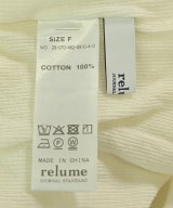 JOURNAL STANDARD relume（ジャーナルスタンダードレリューム）Tシャツ・カットソー 白 サイズ:F レディース/2200695218010