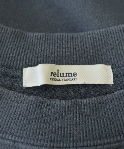 JOURNAL STANDARD relume（ジャーナルスタンダードレリューム）スウェット 紺 サイズ:F レディース/2200691631097