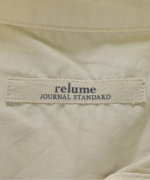 JOURNAL STANDARD relume（ジャーナルスタンダードレリューム）カジュアルシャツ ベージュ サイズ:F レディース/2200692786123
