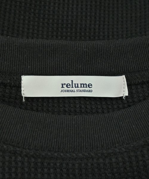 JOURNAL STANDARD relume（ジャーナルスタンダードレリューム）Tシャツ・カットソー 黒 サイズ:F レディース/2200692279021