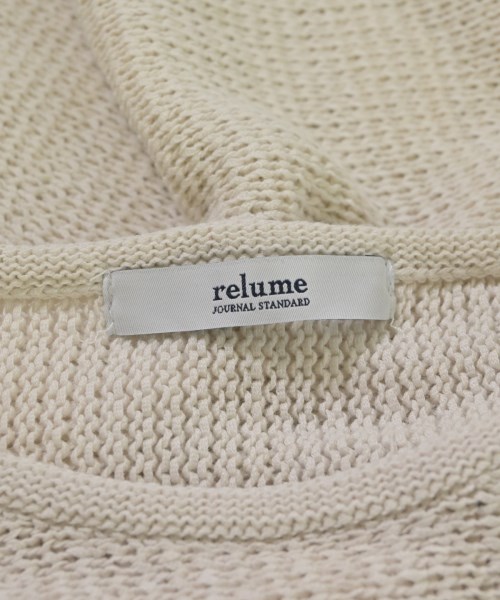 JOURNAL STANDARD relume（ジャーナルスタンダードレリューム）ニット・セーター 白 サイズ:F レディース/2200692968253
