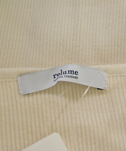 JOURNAL STANDARD relume（ジャーナルスタンダードレリューム）ベスト/ノースリーブ 白 サイズ:F レディース/2200692968406