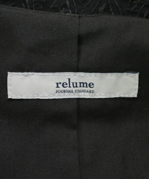 JOURNAL STANDARD relume（ジャーナルスタンダードレリューム）ベスト 黒 サイズ:F レディース/2200691541068