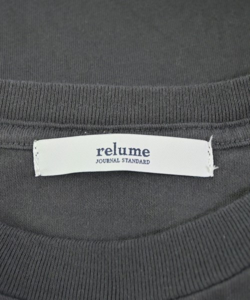JOURNAL STANDARD relume（ジャーナルスタンダードレリューム）Tシャツ・カットソー グレー サイズ:F レディース/2200681028135