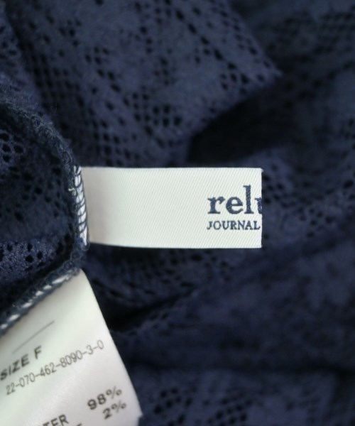 JOURNAL STANDARD relume（ジャーナルスタンダードレリューム）Tシャツ・カットソー 紺 サイズ:F レディース/2200689260094
