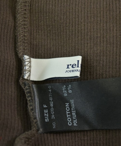 JOURNAL STANDARD relume（ジャーナルスタンダードレリューム）ニット・セーター 茶 サイズ:F レディース/2200689593048