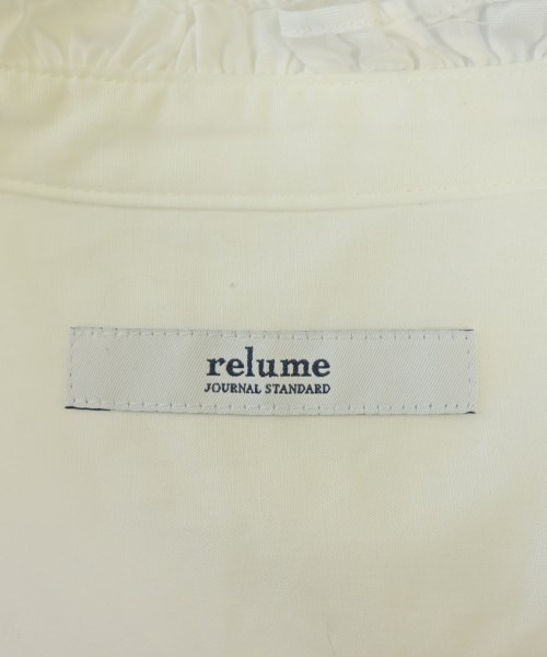 JOURNAL STANDARD relume（ジャーナルスタンダードレリューム）ブラウス 白 サイズ:F レディース/2200692219027