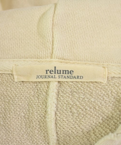 JOURNAL STANDARD relume（ジャーナルスタンダードレリューム）パーカー ベージュ サイズ:F レディース/2200693987017