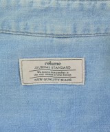 JOURNAL STANDARD relume（ジャーナルスタンダードレリューム）カジュアルシャツ 青 サイズ:F レディース/2200692429020