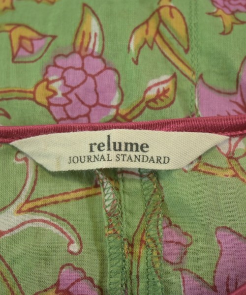 JOURNAL STANDARD relume（ジャーナルスタンダードレリューム）ワンピース 緑 サイズ:F レディース/2200691944050