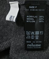 JOURNAL STANDARD relume（ジャーナルスタンダードレリューム）ニット・セーター グレー サイズ:F レディース/2200693542049
