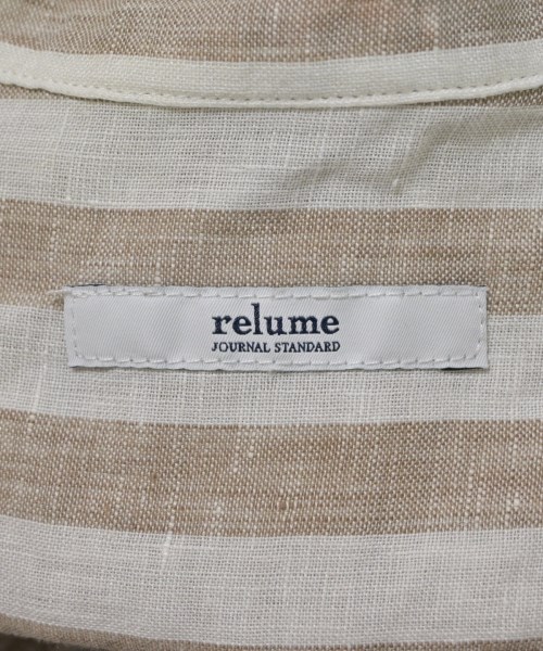 JOURNAL STANDARD relume（ジャーナルスタンダードレリューム）カジュアルシャツ 白 サイズ:F レディース/2200695351076